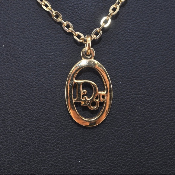 Vintage Christian Dior | Dior Gold Plated Necklace - Picture 5 of 11